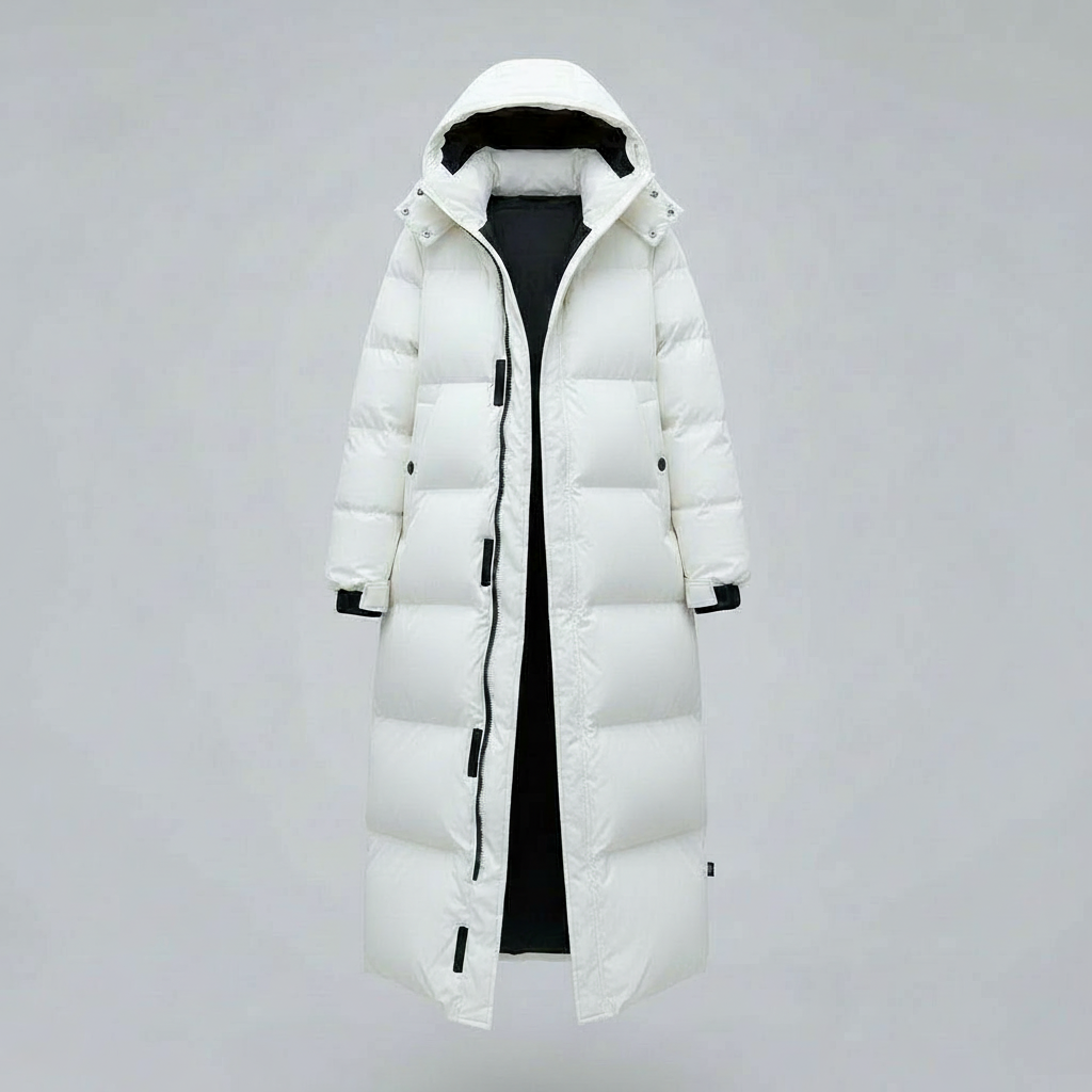 Windproof Long Winter Jacket Women