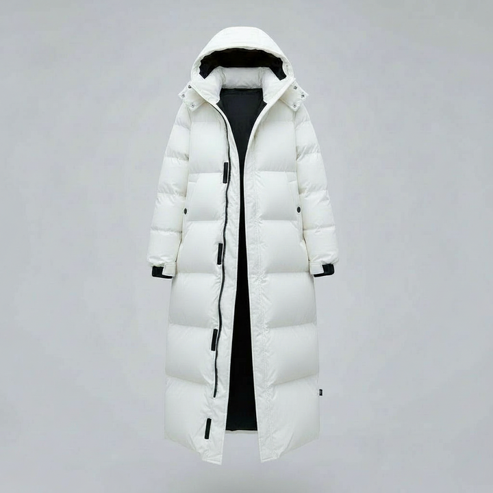 Windproof Long Winter Jacket Women
