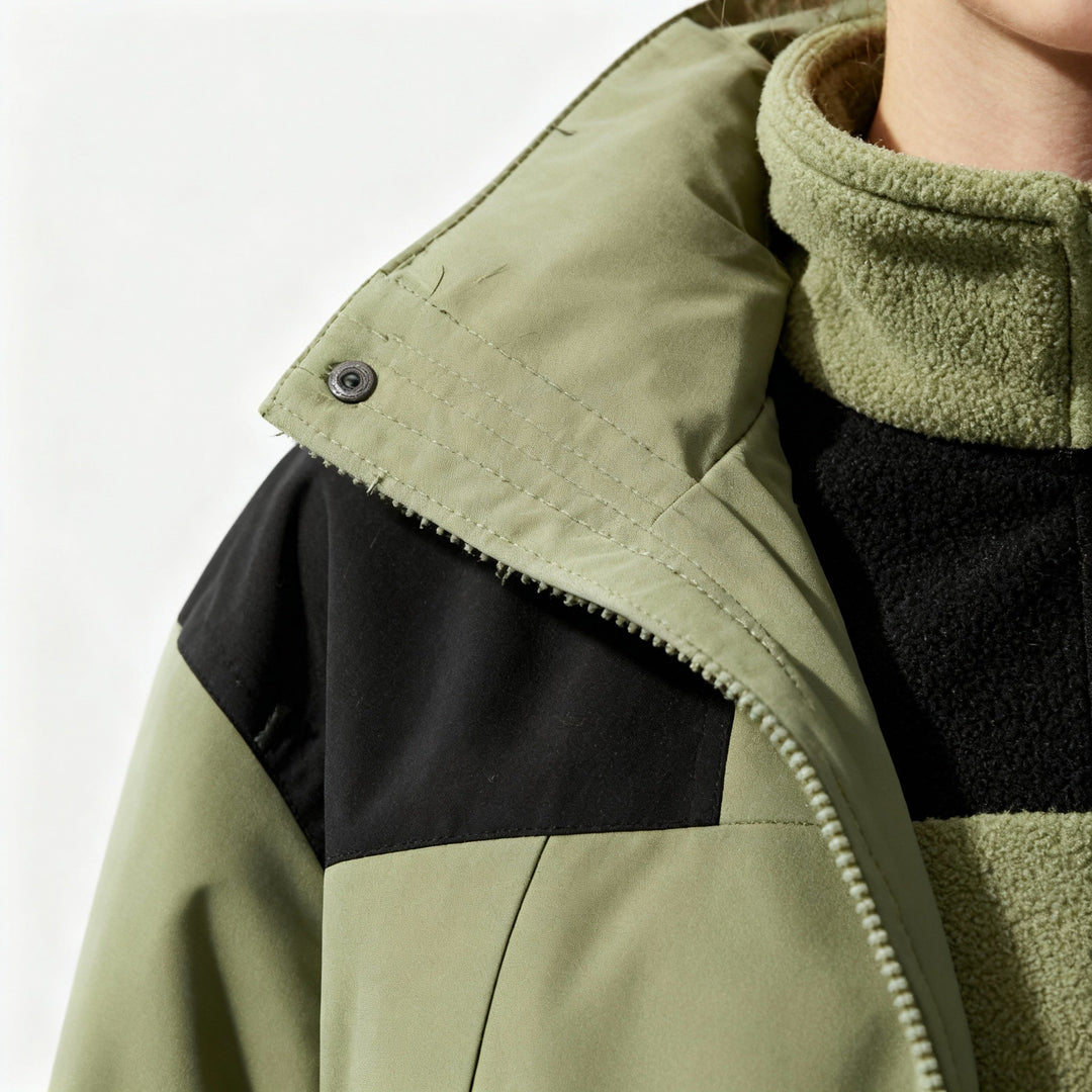 3-in-1 Fleece Winter Jacket Comfort