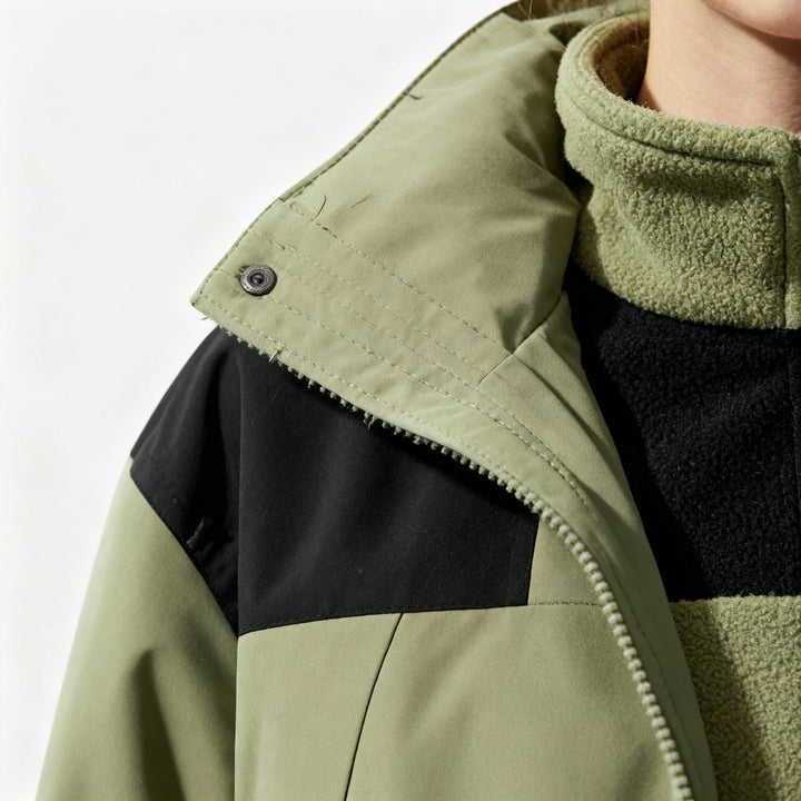 3-in-1 Fleece Winter Jacket Comfort