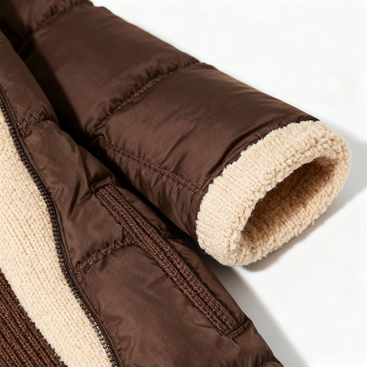 Reversible winter jacket comfort