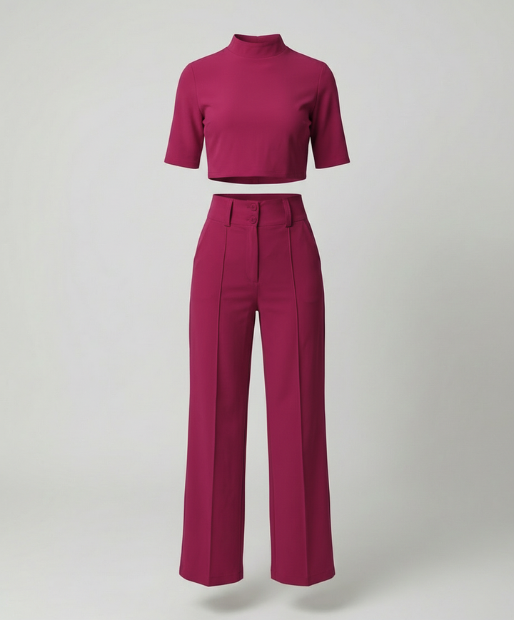 Mune Fashion | Elegance Tailored Autumn Trouser Set for Stylish Looks