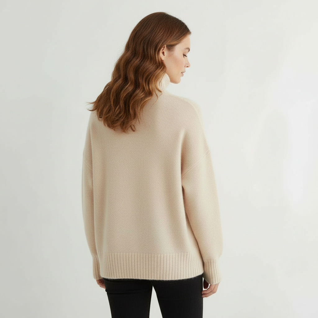 Turtleneck Sweater Women Comfort