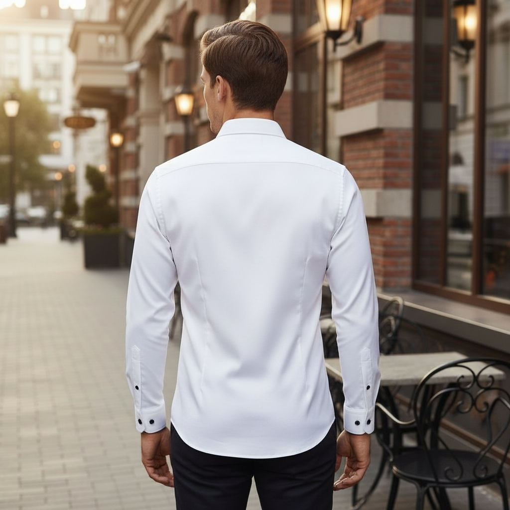 Breathable Non-Iron Stretch Shirt