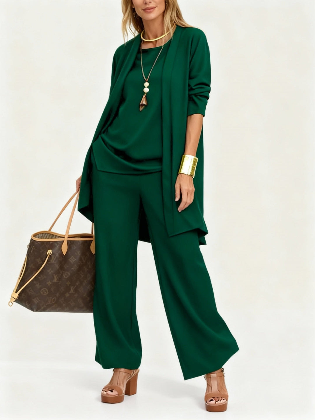 Mune | Three Piece Set – Top & Pants for Women