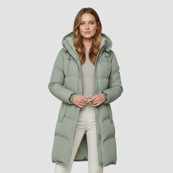 Luxurious Insulated Jacket Women Comfort Warm Jacket Cotton