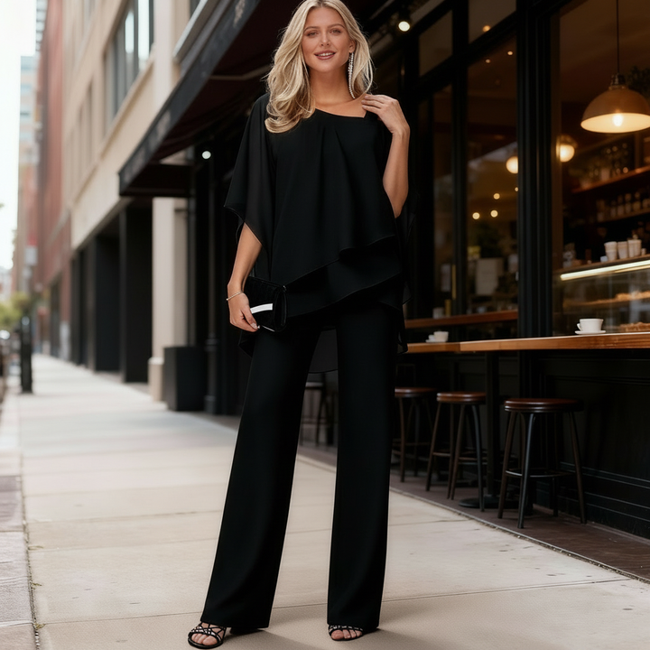 Luxury Chiffon Set for Elegant Evenings
