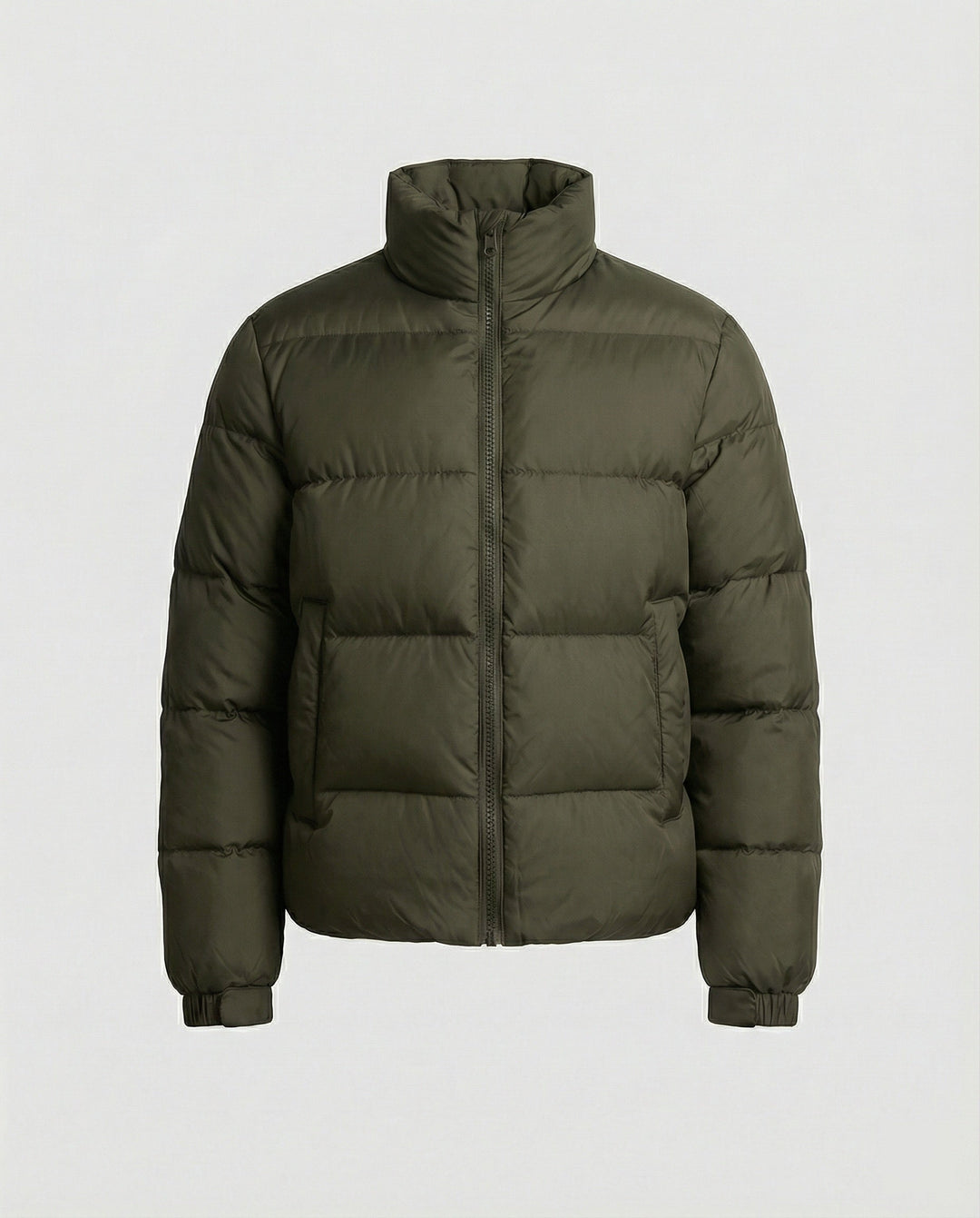 Men's puffer jacket made of duck feathers with warmth & hood | Mune Fashion