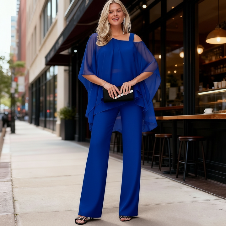 Luxury Chiffon Set for Elegant Evenings