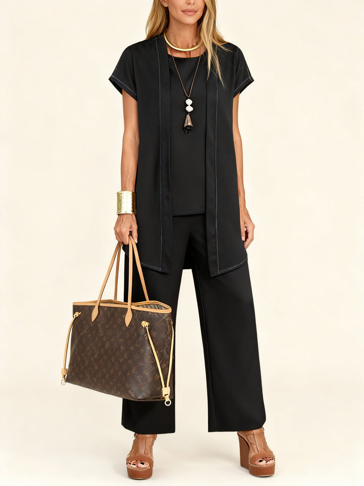 Mune | Three Piece Set – Top & Pants for Women
