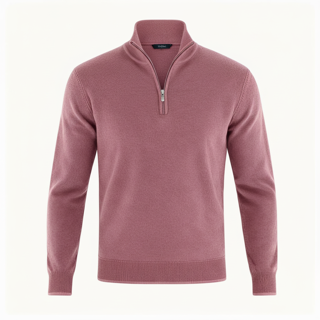 Elegant Merino Comfort Sweater Women Zipper Modern Knitwear