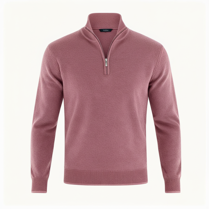 Elegant Merino Comfort Sweater Women Zipper Modern Knitwear