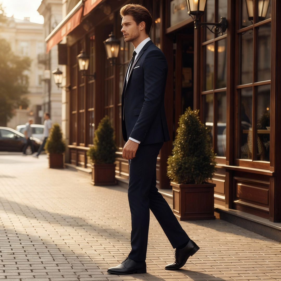 Mune Fashion | Men's Business Suit 2-piece - Jacket & Trousers