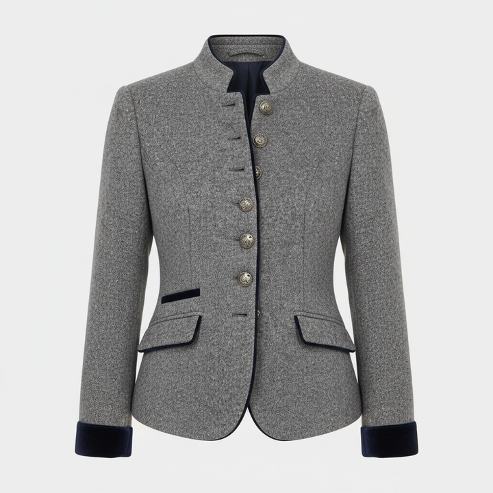 Classic Structured Premium Comfort Wool Jacket Women