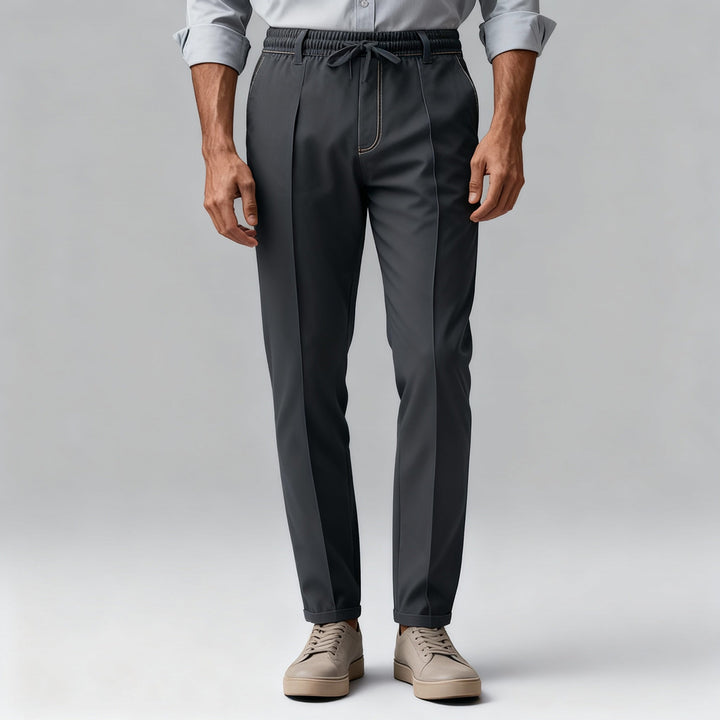 Men's elegant leisure pants with high wearing comfort