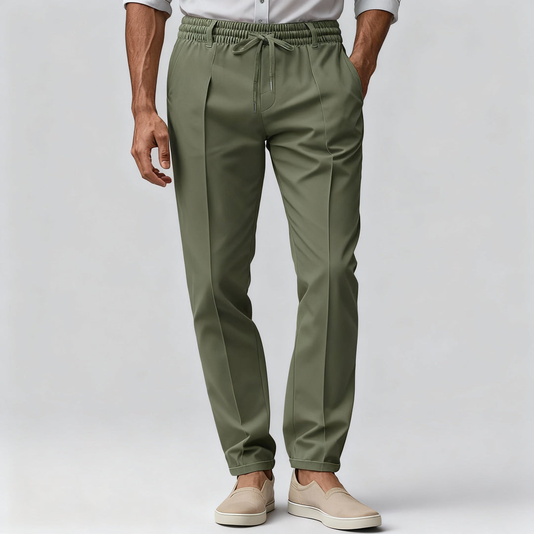 Men's elegant leisure pants with high wearing comfort