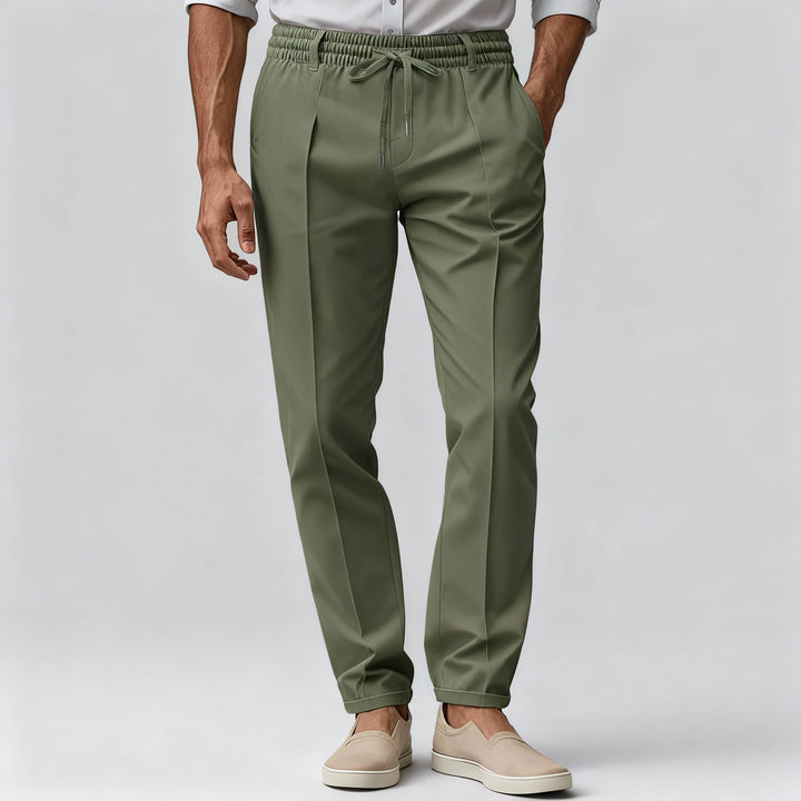 Men's elegant leisure pants with high wearing comfort