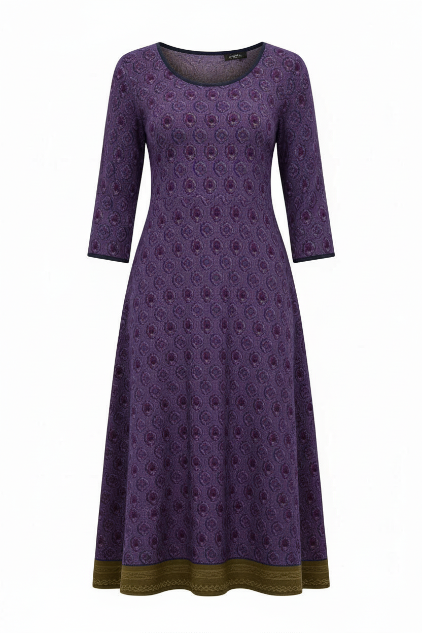 Boho Elegant Midi Dress Women
