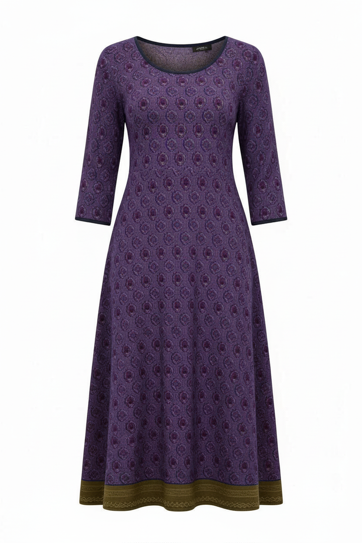 Boho Elegant Midi Dress Women