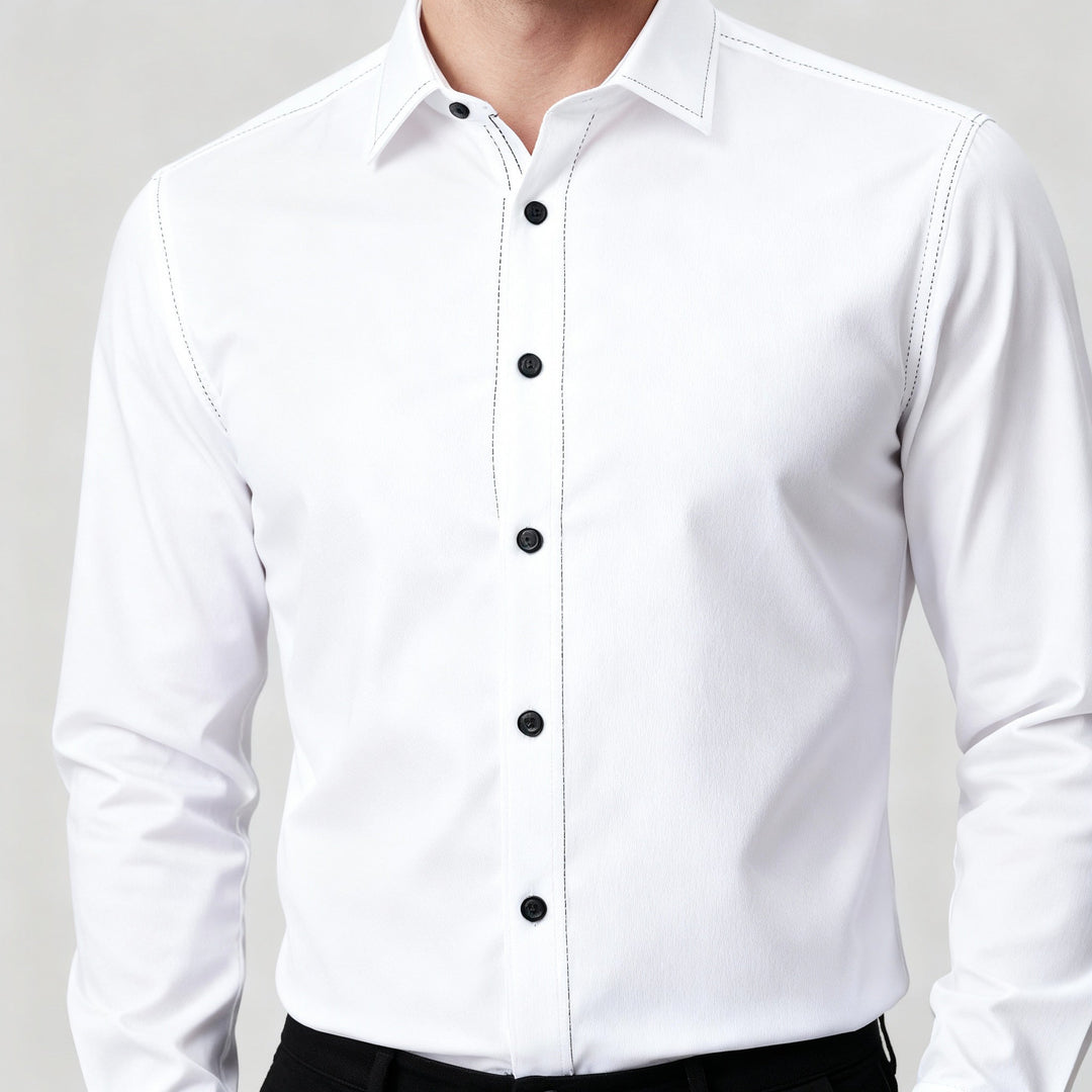 Non-iron Stretch Shirt Men's Slim Fit