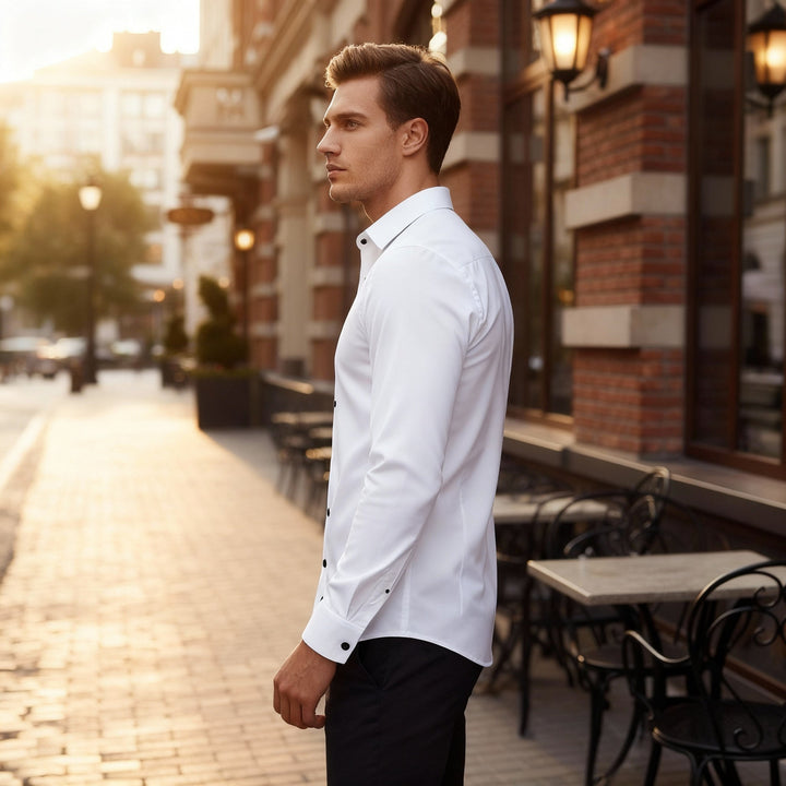 Breathable Non-Iron Stretch Shirt