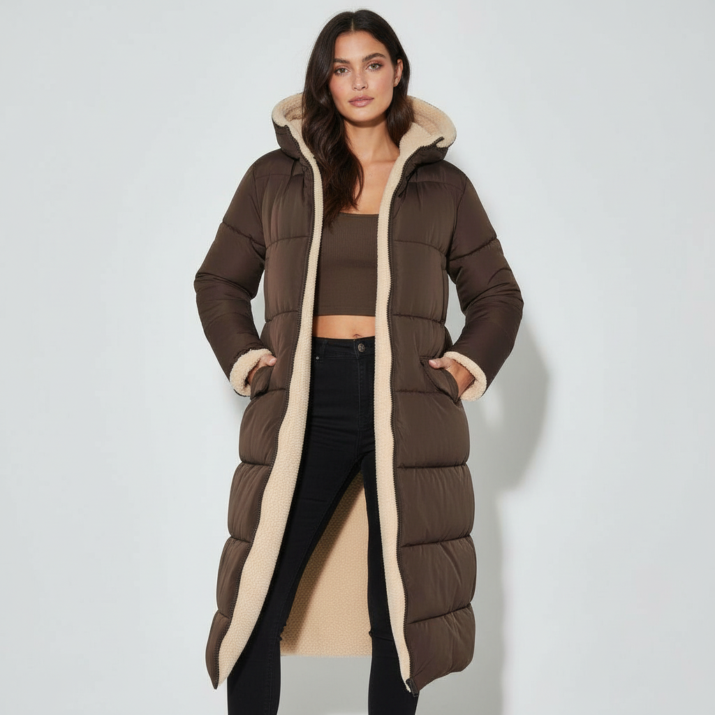 Reversible winter jacket comfort