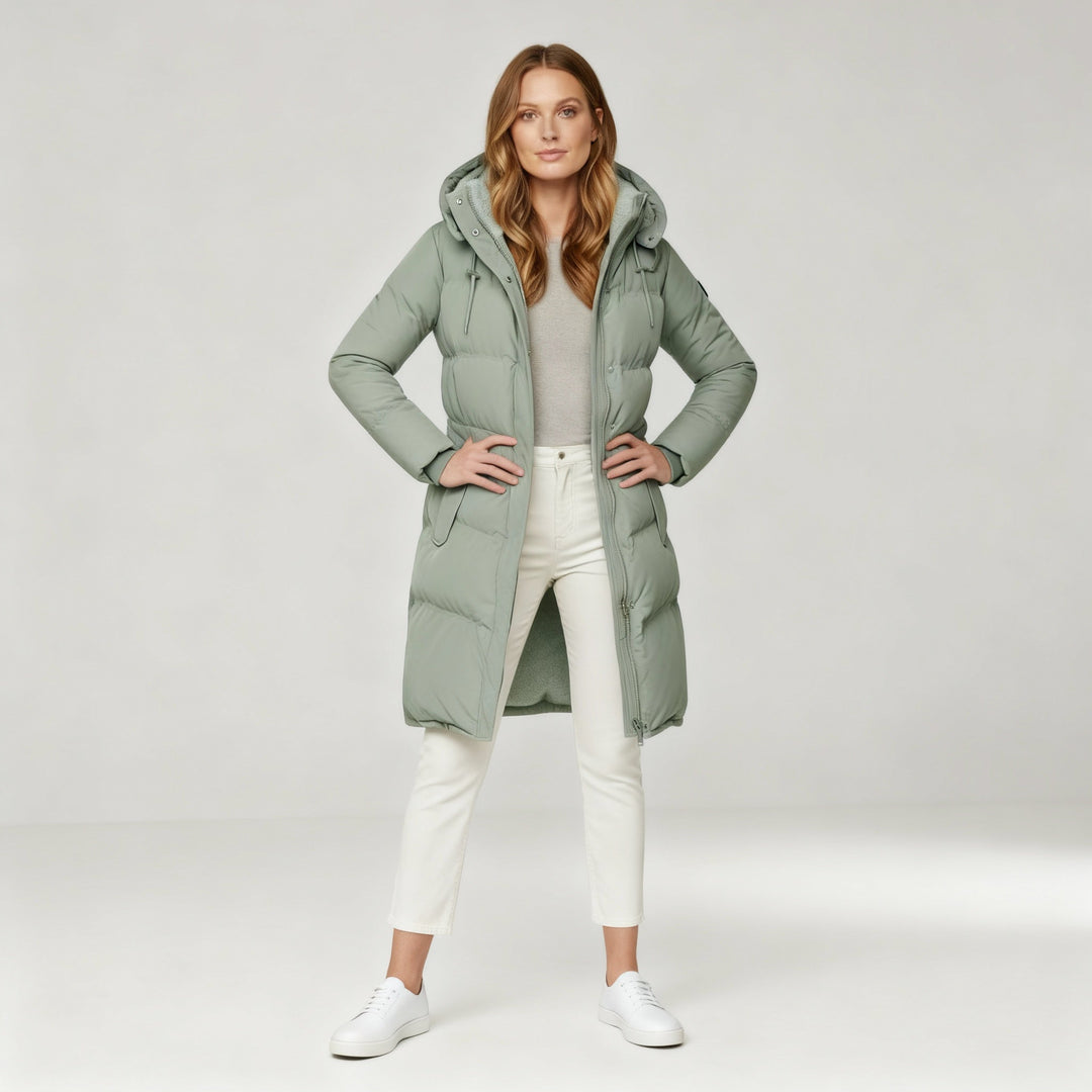 Luxurious Insulated Jacket Women Comfort Warm Jacket Cotton
