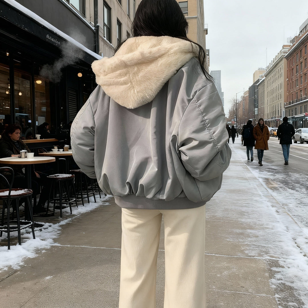 Mune | Thermo Comfort Oversized Fleece Winter Coat Women