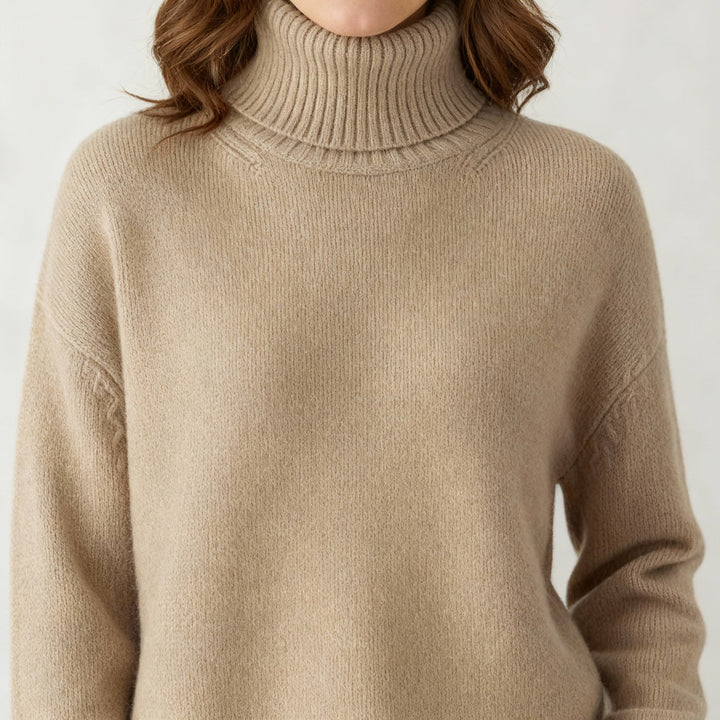 Women's Cashmere Turtleneck Sweater