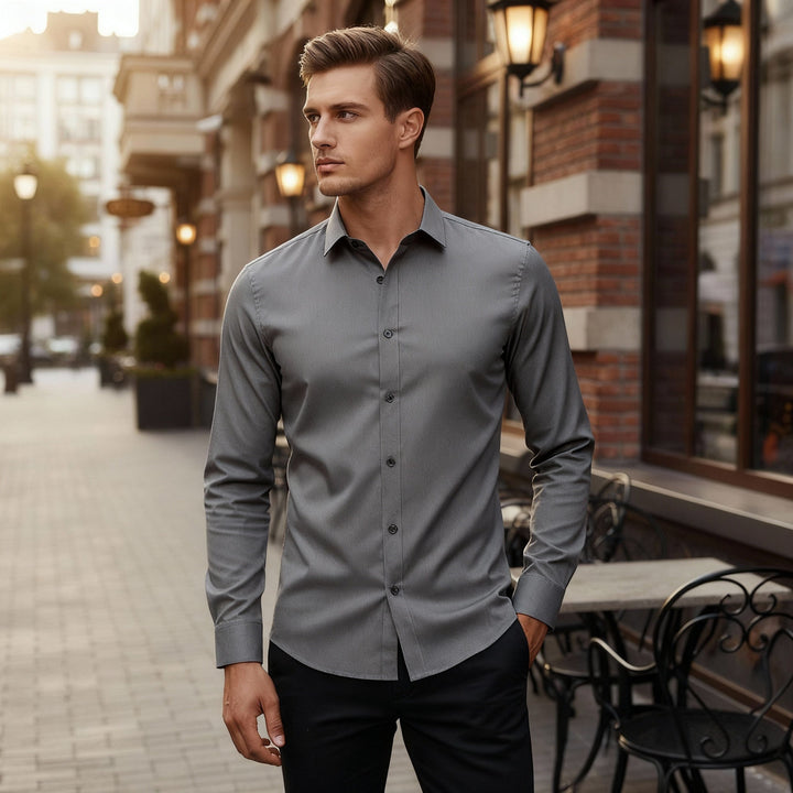 Breathable Non-Iron Stretch Shirt