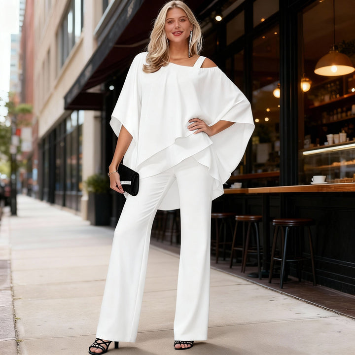 Mune | Luxury Chiffon Set for Elegant Evenings