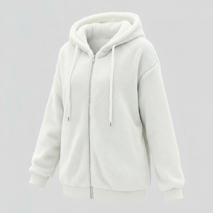 Extra warm teddy hooded sweater
