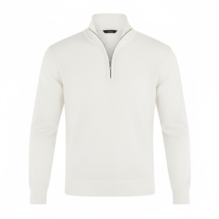 Elegant Merino Comfort Sweater Women Zipper Modern Knitwear