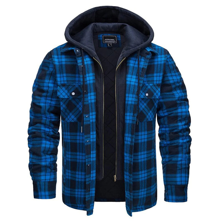 Mune | Checked Men's Coat with Classic Touch