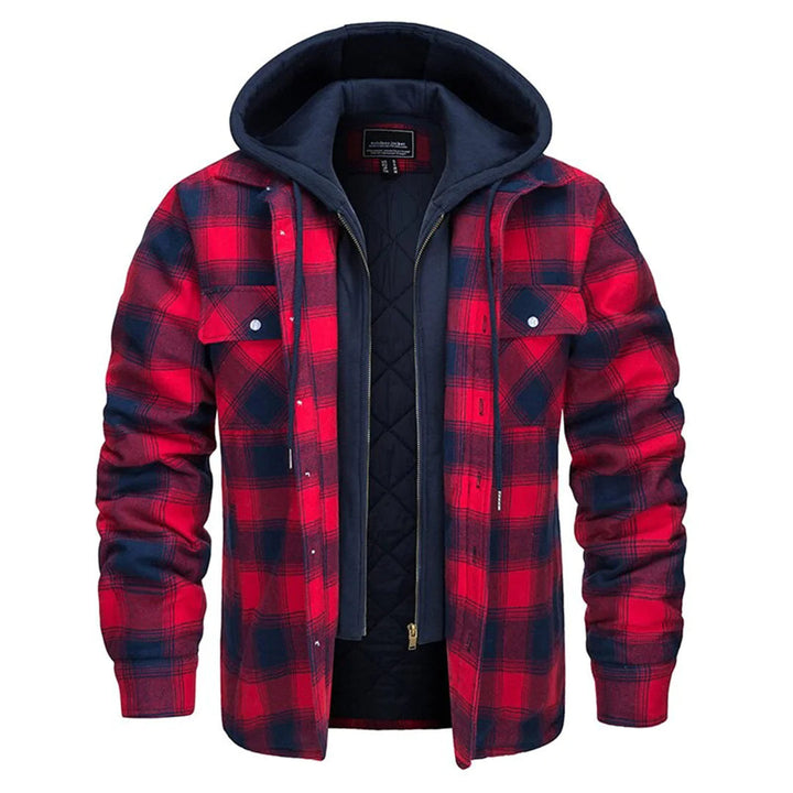 Mune | Checked Men's Coat with Classic Touch