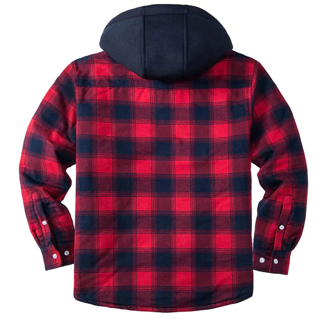 Mune | Checked Men's Coat with Classic Touch