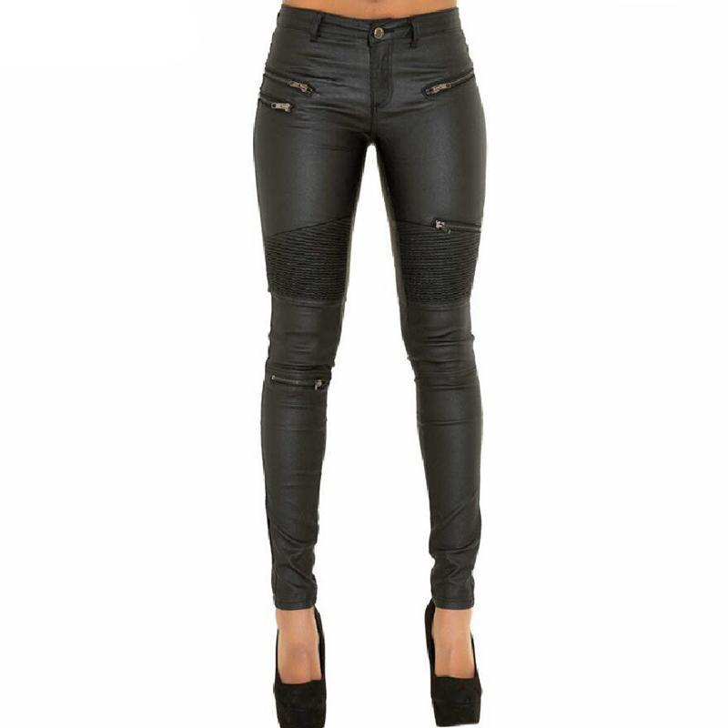 Skinny Jeans made of synthetic material