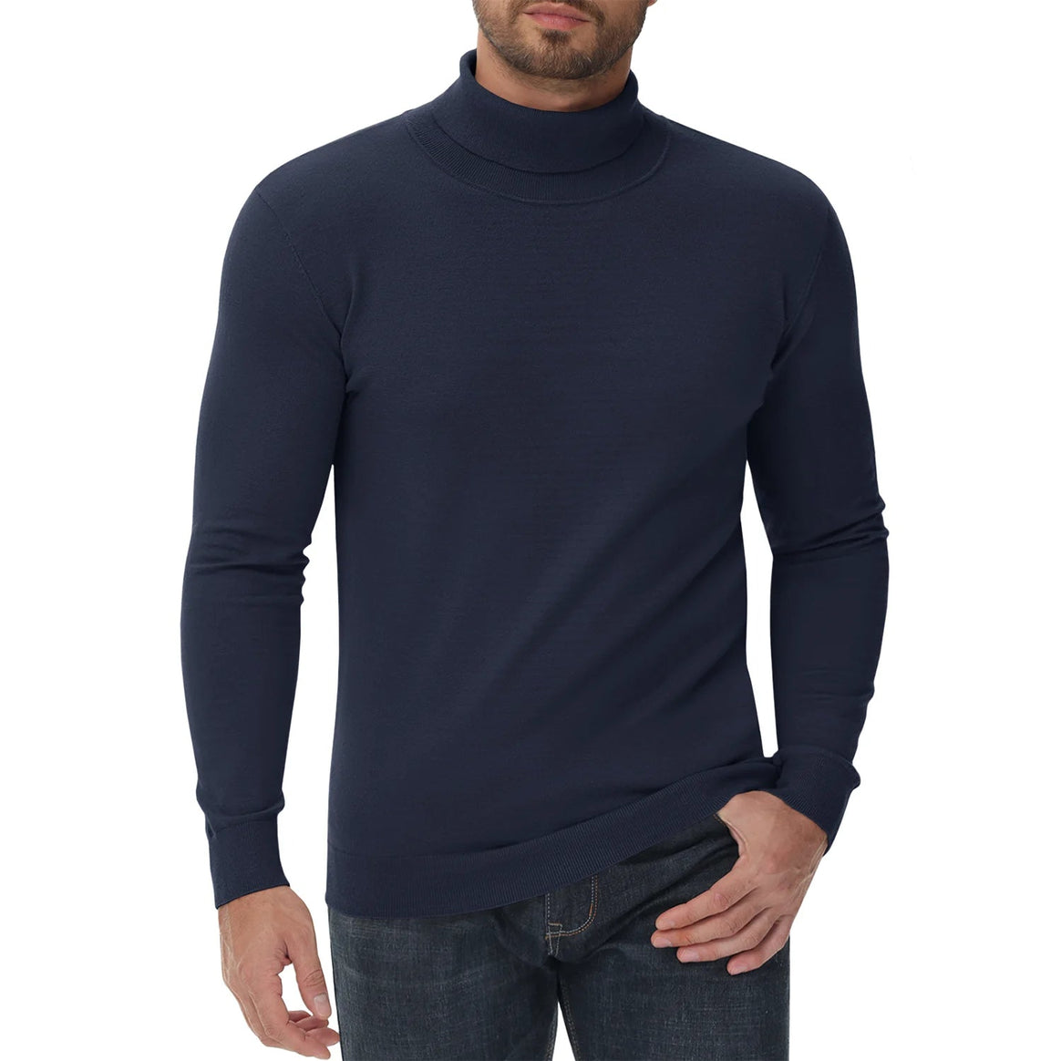 Mune | Roll Neck Sweater - Men's Slim Fit