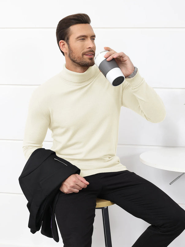 Mune | Roll Neck Sweater - Men's Slim Fit