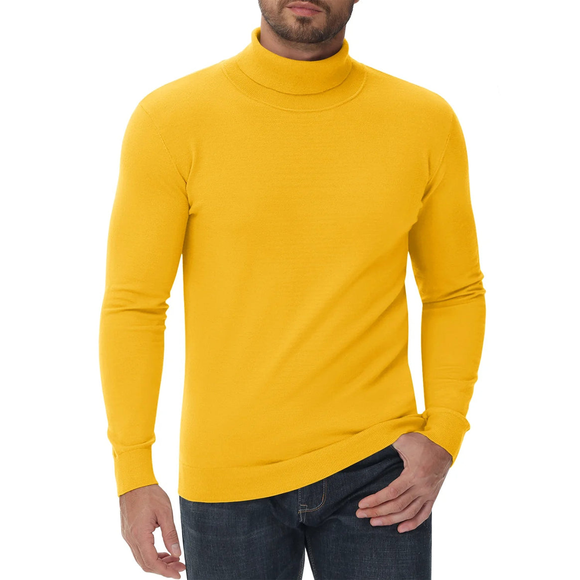 Mune | Roll Neck Sweater - Men's Slim Fit
