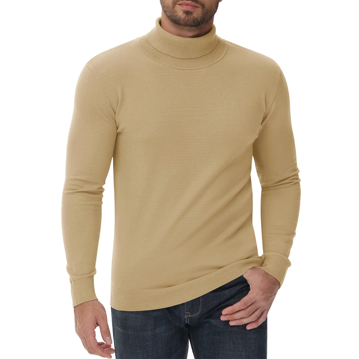 Mune | Roll Neck Sweater - Men's Slim Fit