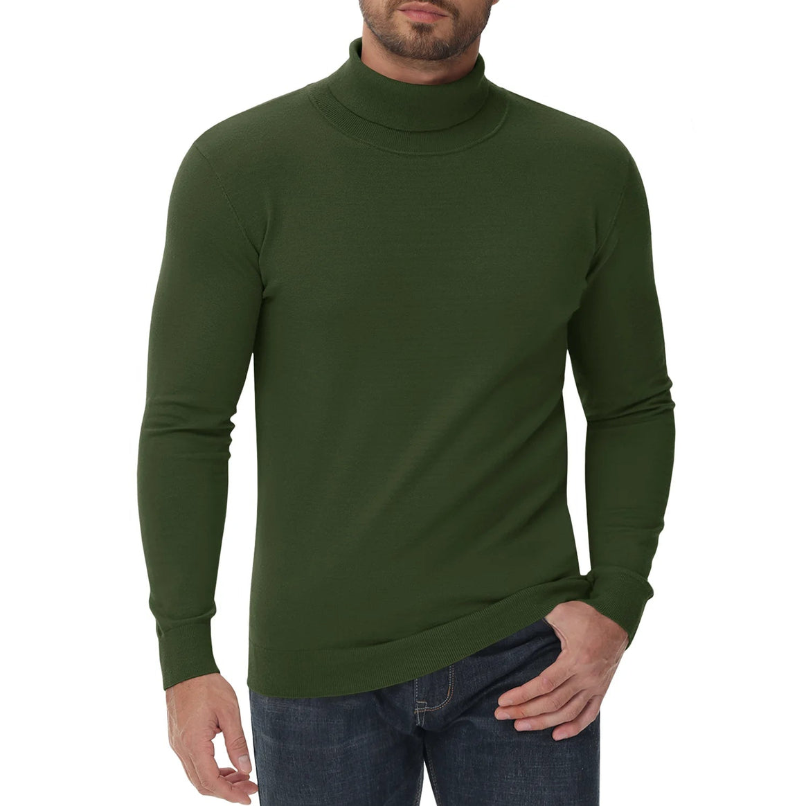 Mune | Roll Neck Sweater - Men's Slim Fit