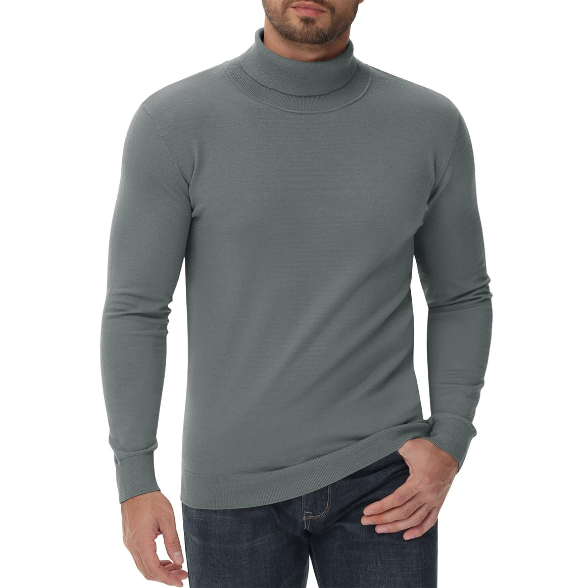 Mune | Roll Neck Sweater - Men's Slim Fit