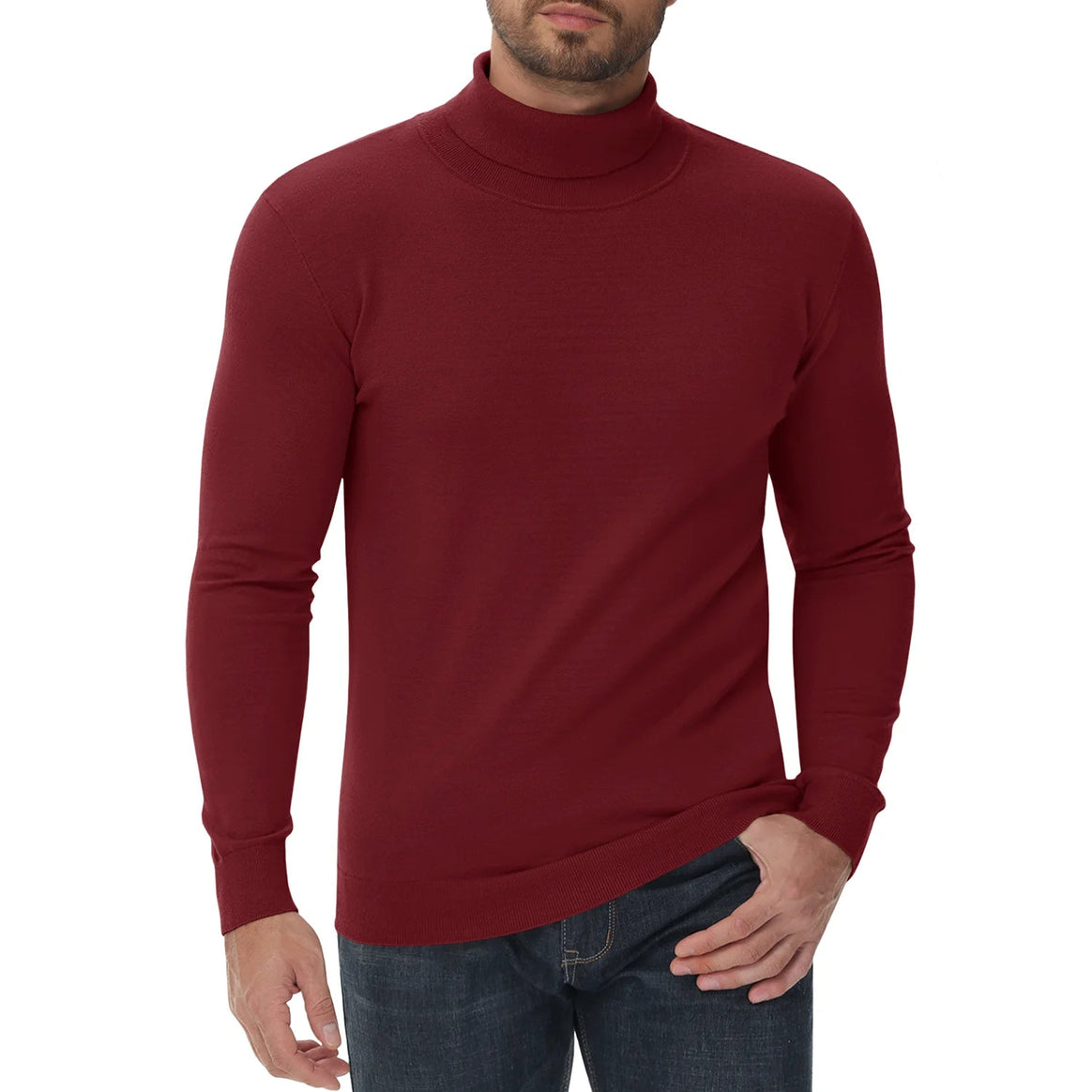 Mune | Roll Neck Sweater - Men's Slim Fit