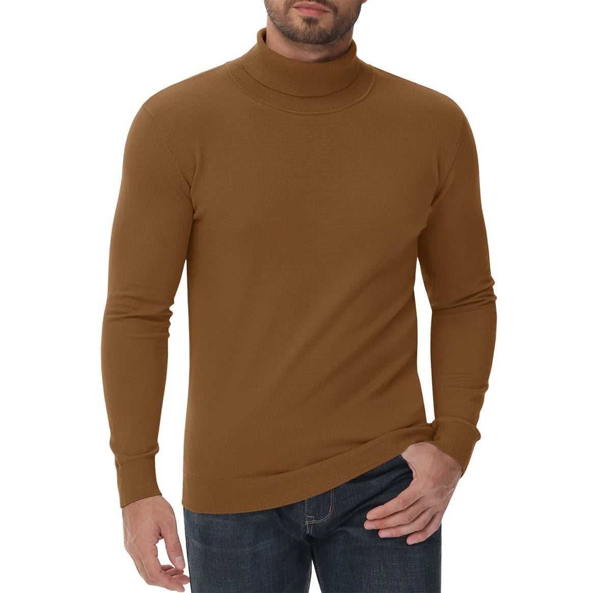 Mune | Roll Neck Sweater - Men's Slim Fit