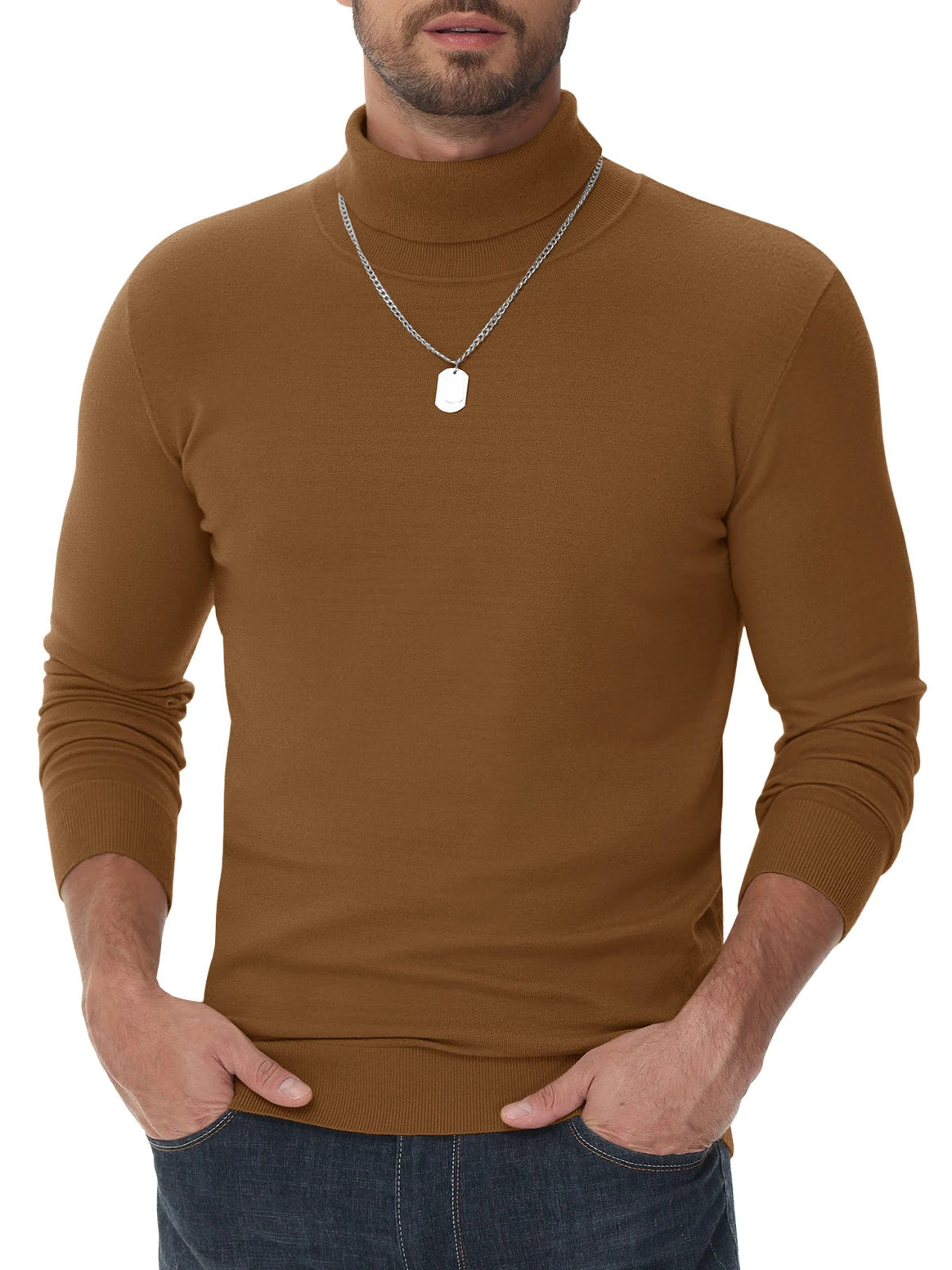 Mune | Roll Neck Sweater - Men's Slim Fit