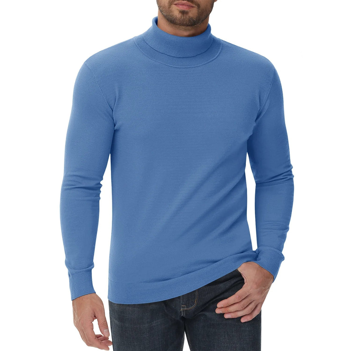 Mune | Roll Neck Sweater - Men's Slim Fit