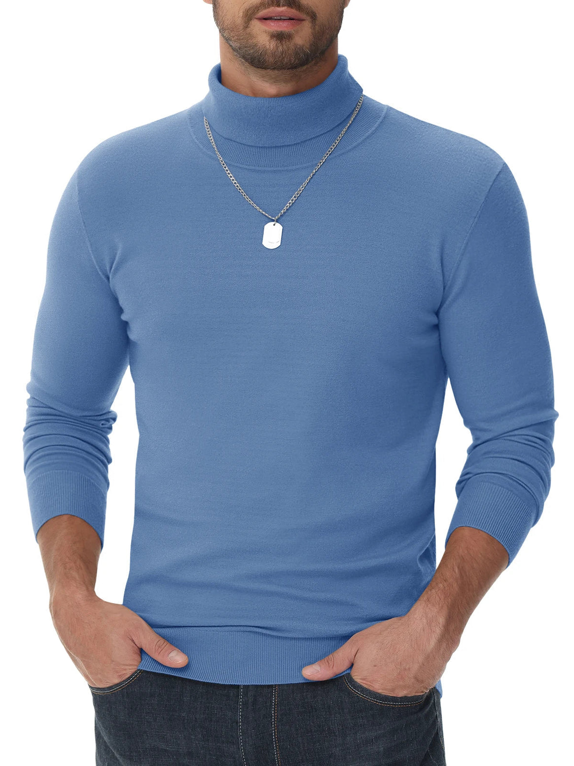 Mune | Roll Neck Sweater - Men's Slim Fit