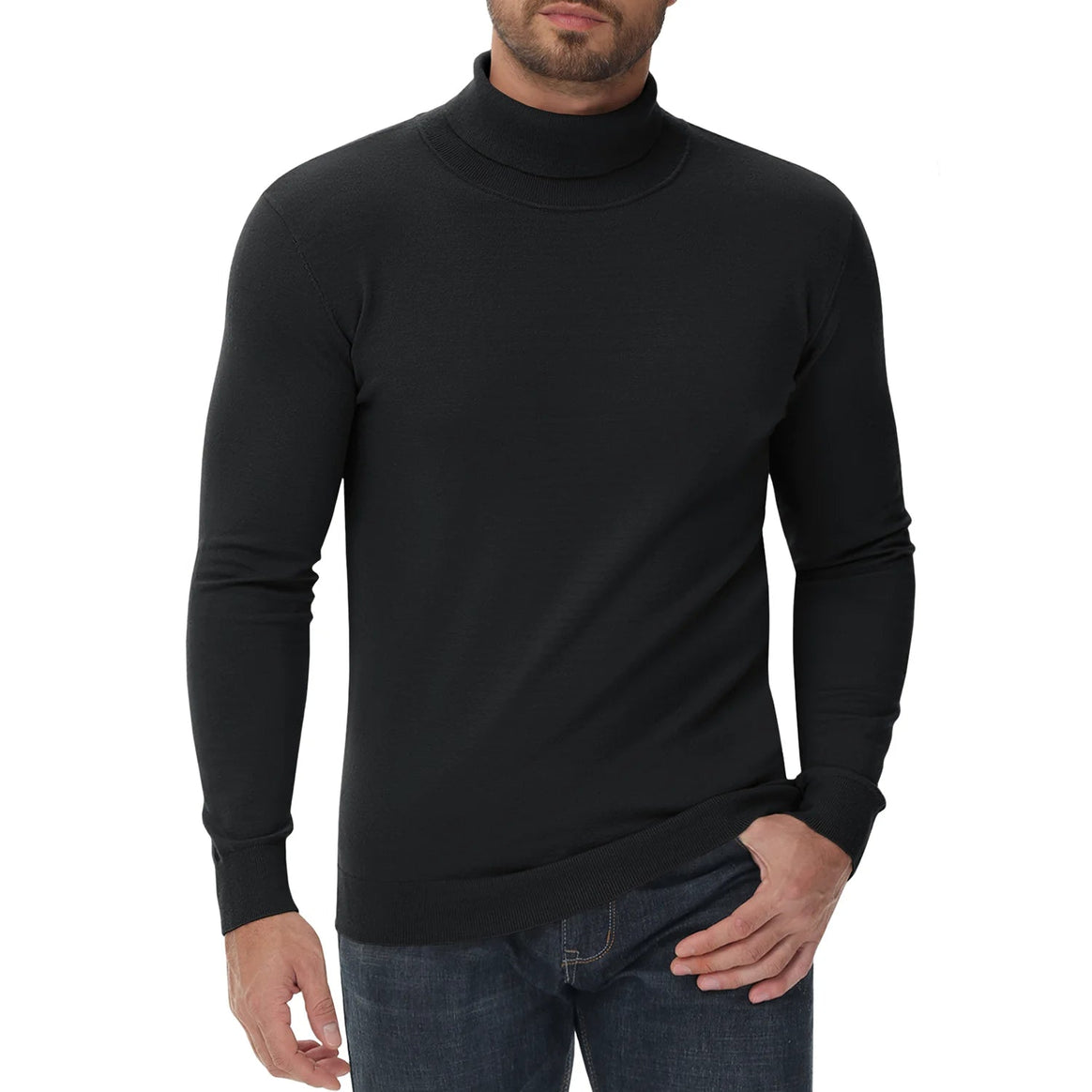 Mune | Roll Neck Sweater - Men's Slim Fit