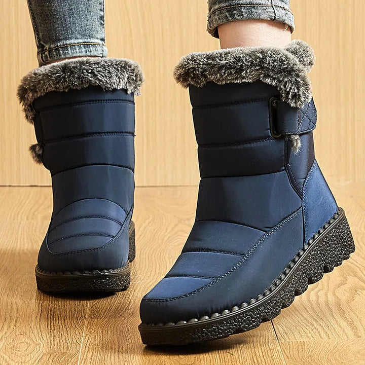 Mune | Women's waterproof winter boots with fur lining, ankle-high